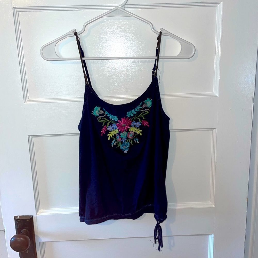 Floral Embroidered Top